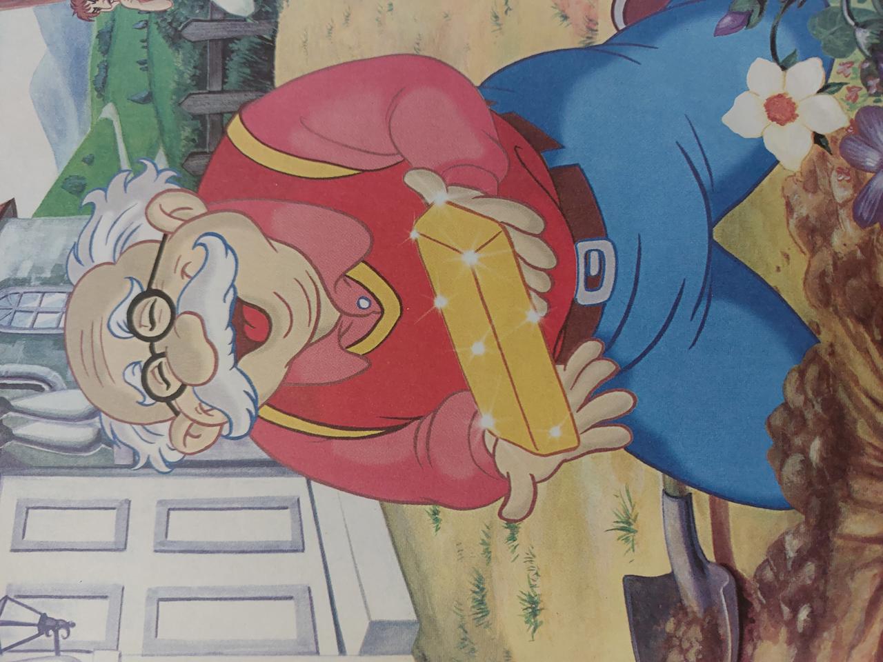 مرد خسیس و شمش طلا