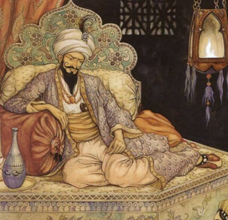 Neither a khan came nor khan left